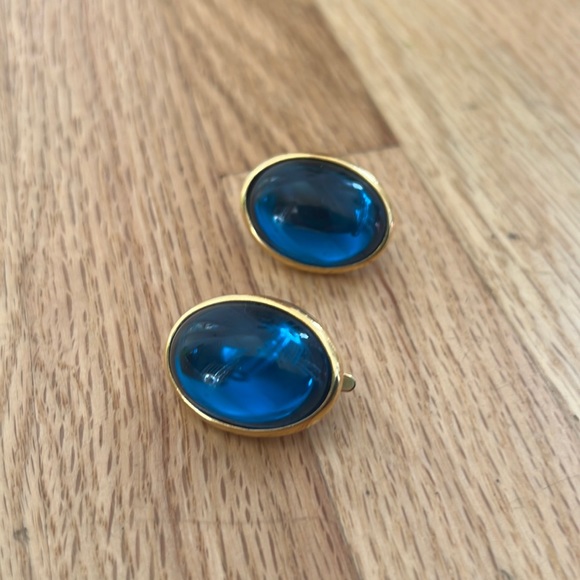 Trifari clip on earrings